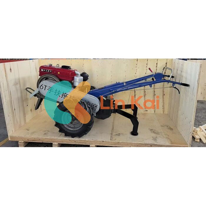 Linkai Bukak Walking Tractor Winch kanggo Power Line Tower Construction