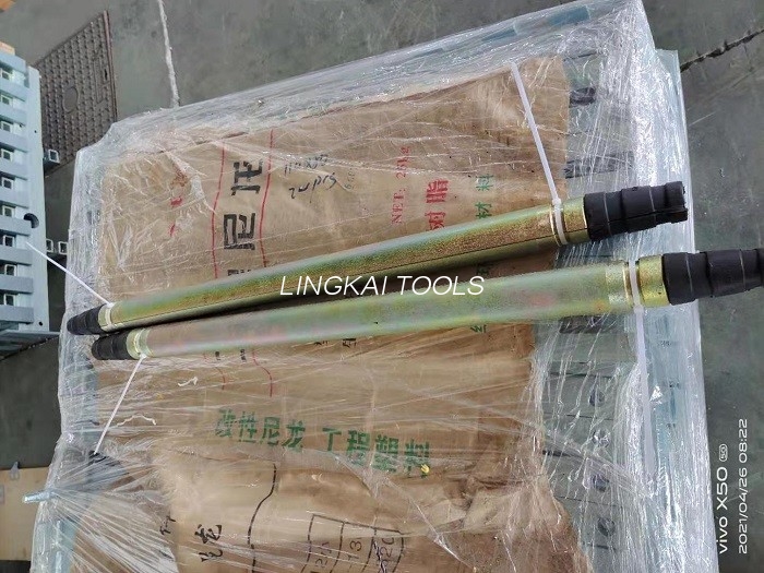 Lengan Perlindungan Sambatan ACSR Strand Baja Crimping Splicing Lengan Pelindung Alat Stringing