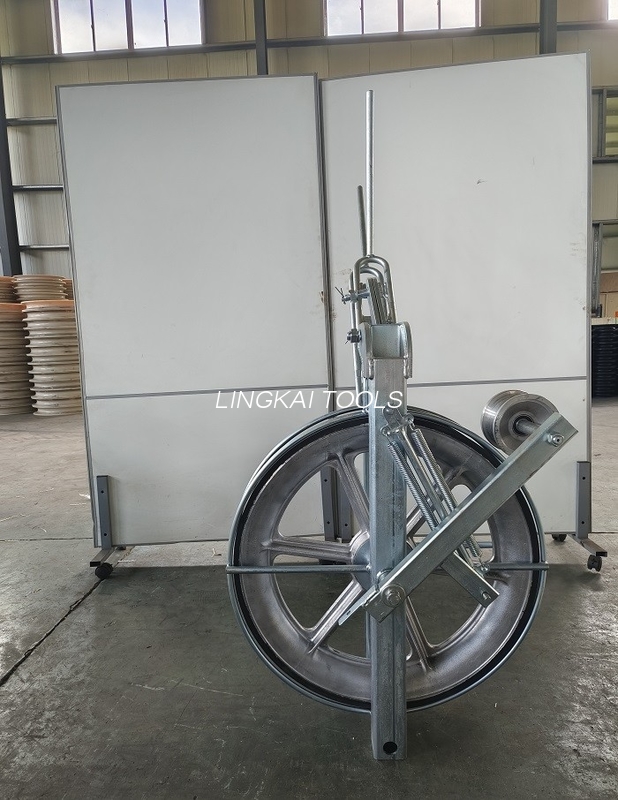 Dibuntel Konduktor Aerial Helikopter Stringing Blok Kanggo Stringing ACSR Konduktor