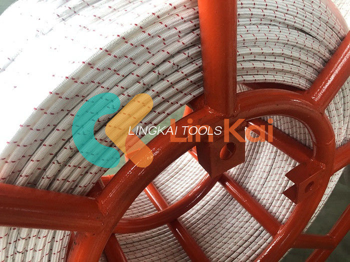 Tali UHMWPE Kepang Kanggo Jalur Transmisi Overhead Stringing