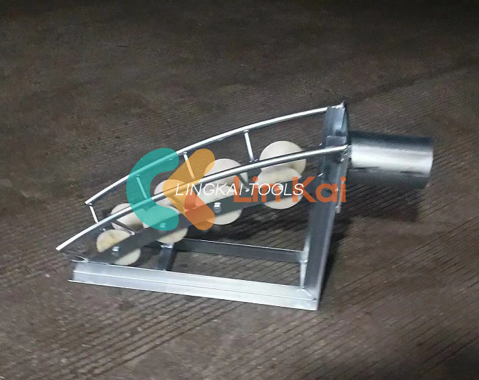 10kN MC Kabel Nilon Pithead Roller Kanggo Underground Instalasi Listrik