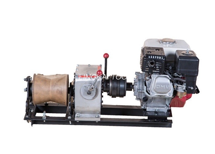 1 ton kabel bensin cilik narik alat mesin winch karo Honda GX160 5.5HP