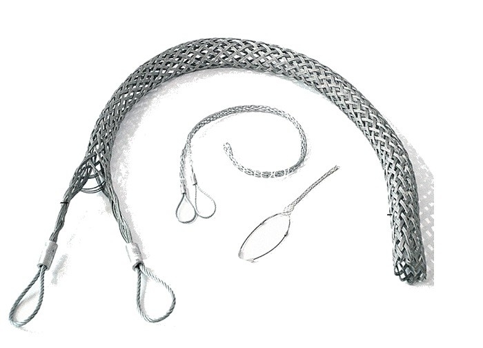 Ganda Kepala Mesh Kabel Narik Grips, Wire Grip Sock Wire Narik Grips