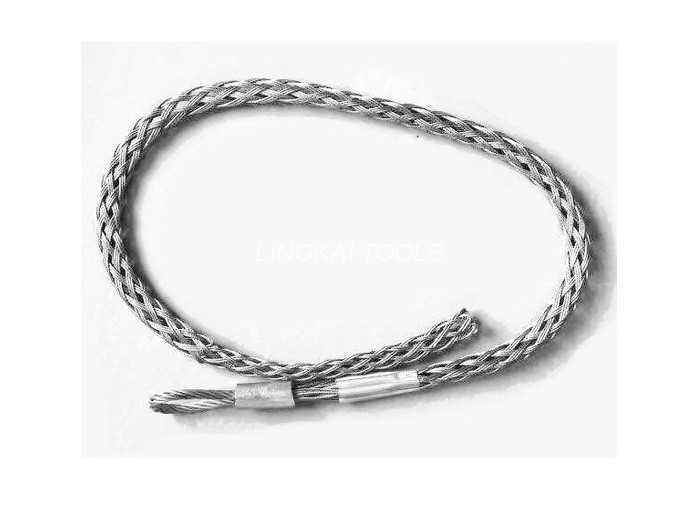 OPGW Situs Serat Optik Kabel Tools Construction Mesh Kanggo Kabel Telecom