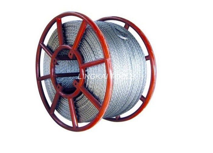 Hexagon Galvanized Transmission Line Alat Stringing Anti Twist Braid Rope