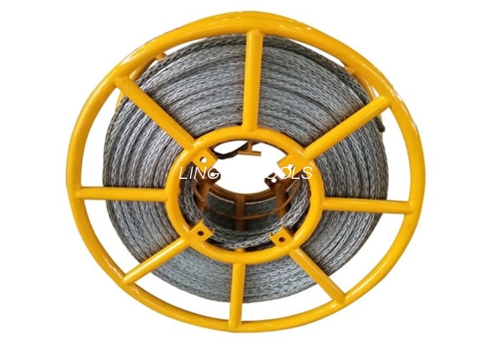 12 Strands Anti Twist Wire Rope Galvanized Braided Overhead Line Polit Tali