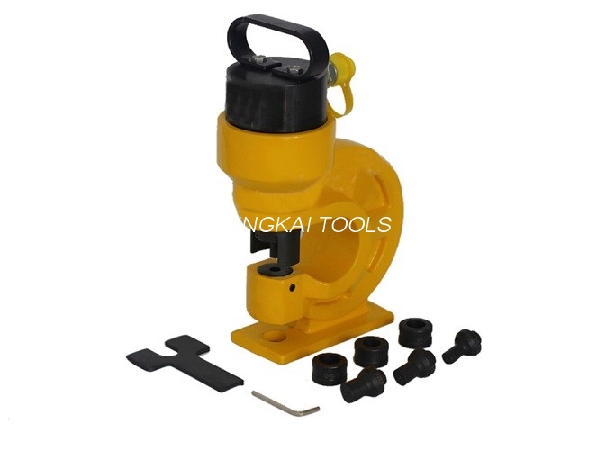 CH70 35T Hidrolik Alat Konstruksi Dasar Bus Bar Alat Punching Lubang Logam