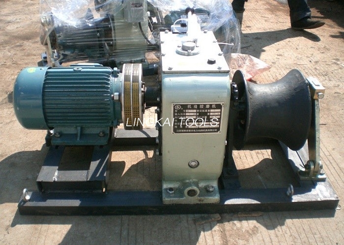 JJM5-D 5 Ton Cable Winch Puller Listrik Puller digunakake ing Transmisi Power