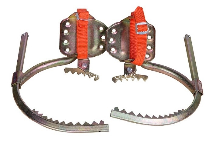 Paduan Aluminium Beton Pole Climbing Irons Kanggo 6 - 8 M Climbing Wire Pole