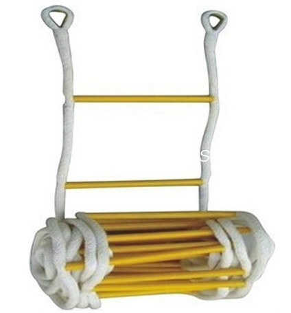 H -Type Jack Insulation uwal Rope Ladder, Climping Darurat Tali Tangga