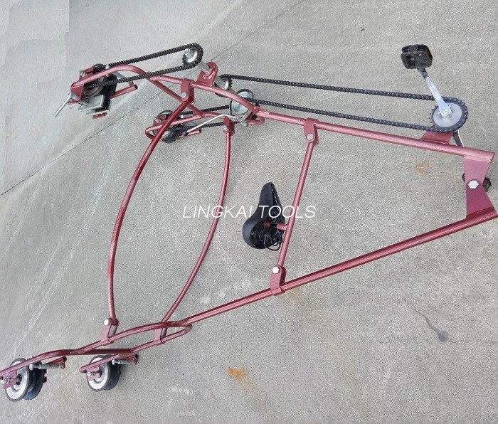 SFS Model Transmission Line Stringing Tools Vertikal Tipe Overhead Line Bicycles