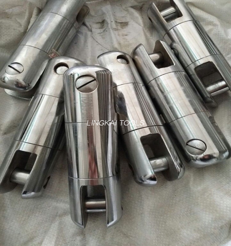 Alat Saluran Transmisi SLX-3 / Beban Rated Joint Swivel Baja Kekuatan Tinggi 50kN