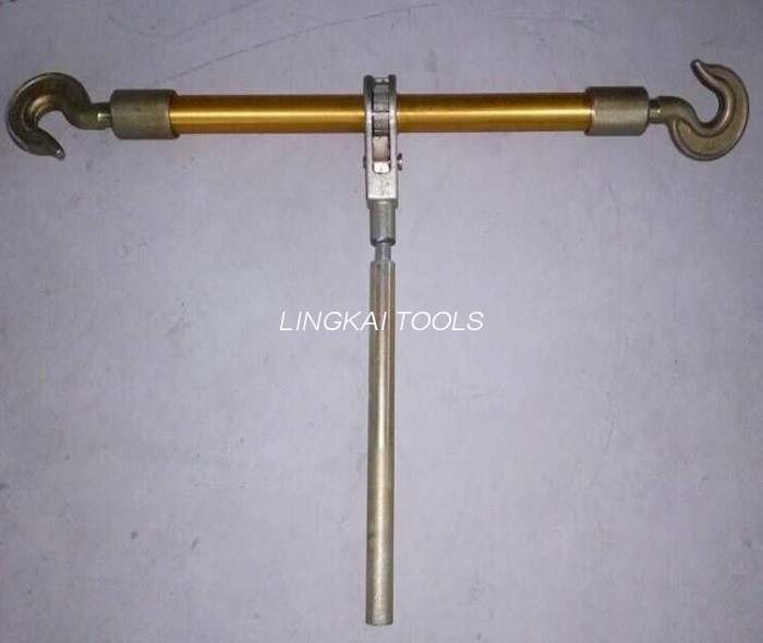 Aluminium Alloy Kabel Listrik Narik Tools Double Pancing Turnbuckle 3 Ton