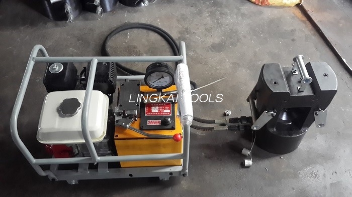 200T Hydraulic Press Machine Crimping Formulir Hexagon Crimping Range 14-90mm