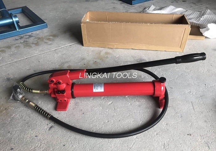 Pompa Minyak Hidrolik Manual CP-700, Bahan Baja Pompa Tangan Hidrolik Protable