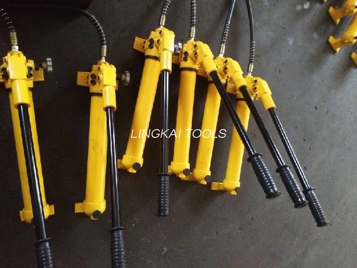Manual Oil Pump Hydraulic Crimping Tool 700 Bar Dhuwur Bobot 70mpa Dhuwur Tekanan