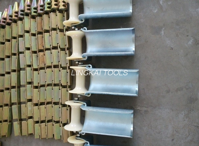 OPGW Alat Jalur Transmisi 11-23mm OPGW Running Board ZB1 Sertifikat ISO
