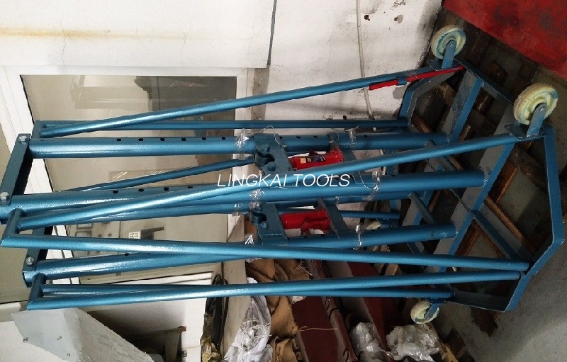 5 Ton / 10 Ton Profesional Wire Reel Stand High Performace Hydraulic Cable Drum Stand