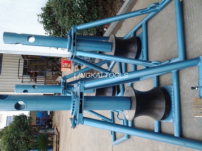 5 Ton Manual Diuripake Winch Narik Tali Kawat Ing Power Line Construction