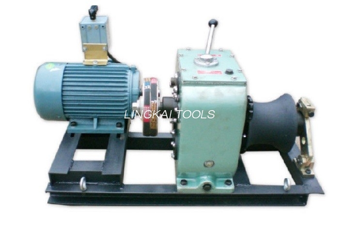 5 Ton Kabel Listrik Winch Puller Wire Rope Winch Machine Kanthi Tegangan 380/220