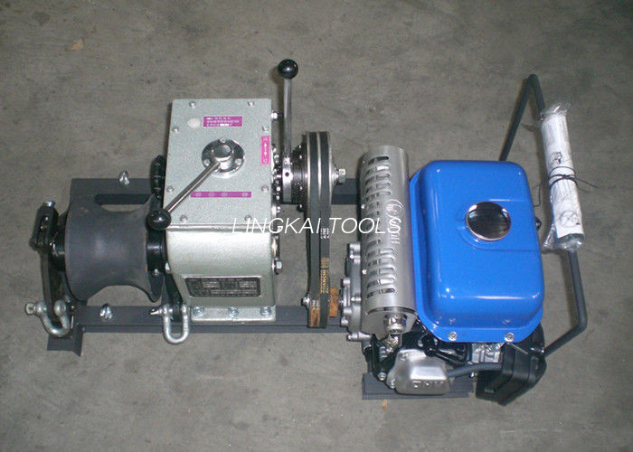 3 Ton Tarik Kabel Winch Penarik Ukuran Cilik Kanthi Mesin Bensin Yamaha