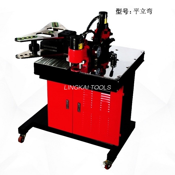 Fleksibilitas High Hydraulic Crimping Tool Busbar Processing Machine Ukuran Cilik