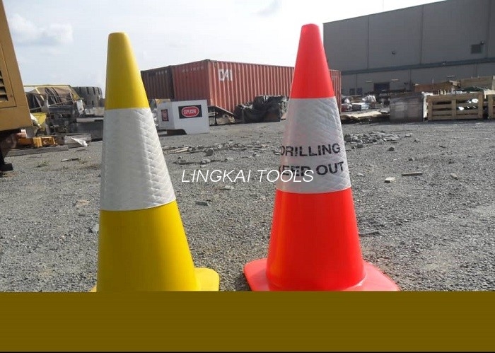 Cones Safety Retractable Lintas Kanggo Area Konstruksi Desain Customized