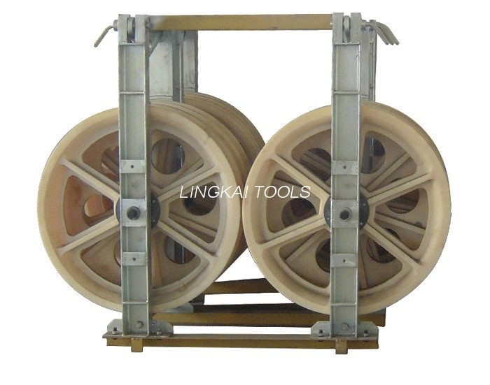 Telung Nylon Conductor Transmission Line Stringing Tools Customized Bundled Stringing Block