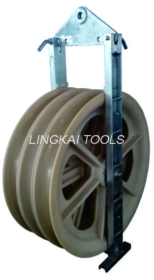 822mm Nylon Sheave Block Pulley Kanggo ADSS