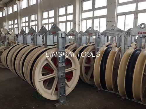 Bundled Aluminium Conductor Pulley Kanggo 220KV Transmission Line