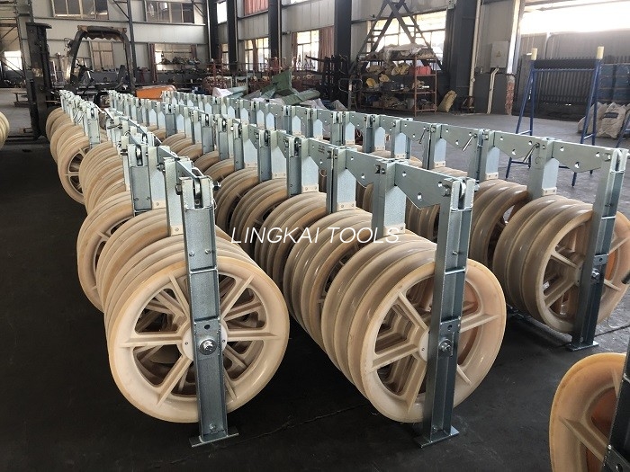 Telung Nylon Sheaves Conductor Transmission Line Stringing Blocks