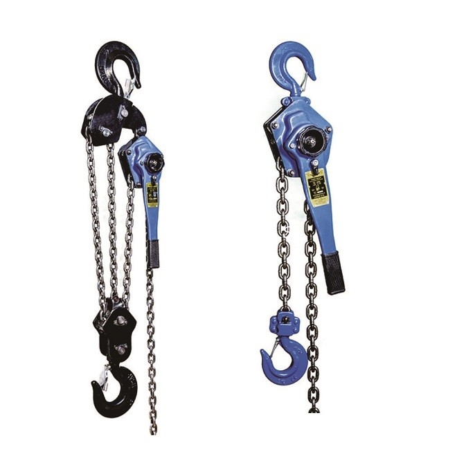 Manual Hand Pulley Manual Chain Hoist Block Kanggo Stringing Equipment