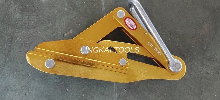 Konstruksi optik teka bebarengan Clamps Wire Grips Kanggo OPGW Kabel Ayo bebarengan