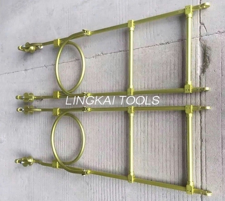 Aluminium Alloy Tower Alat Erection Two Bundle Konduktor Overhead Lines Bicycle