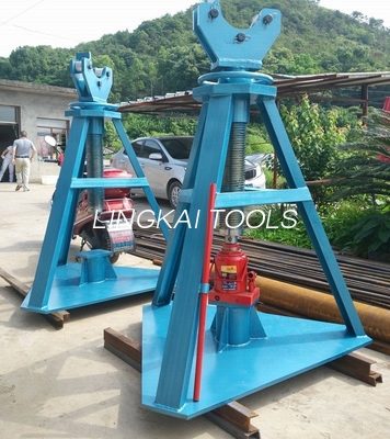 Luwes Dhuwur Tower Erection Tools Hydraulic Reel Jack 500kn Rated Load