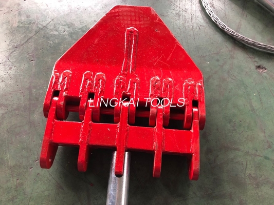 Papan Kepala Kanggo Patang Konduktor Bundle Narik Garis Overhead Ing Blok Stringing