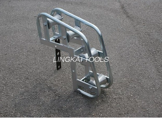 Kabel Steel Tubular Narik Rollers Bend Lan Manhole Entry Kabel Rollers